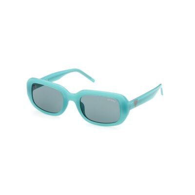 Rudi plastikiniai moteriški akiniai nuo saulės GUESS GU82505487N