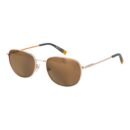 Auksiniai metaliniai akiniai nuo saulės vyrams