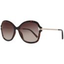 Rudi metaliniai ir plastikiniai akiniai nuo saulės moterims
