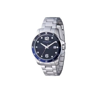 Gray Stainless Steel Dress Watch