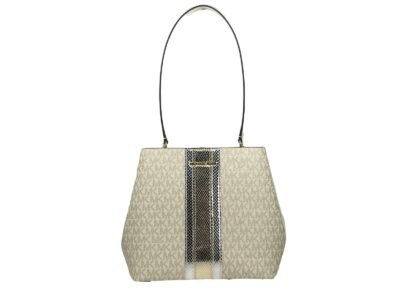 Michael Kors Medium Pratt Bucket Shoulder Bag Purse