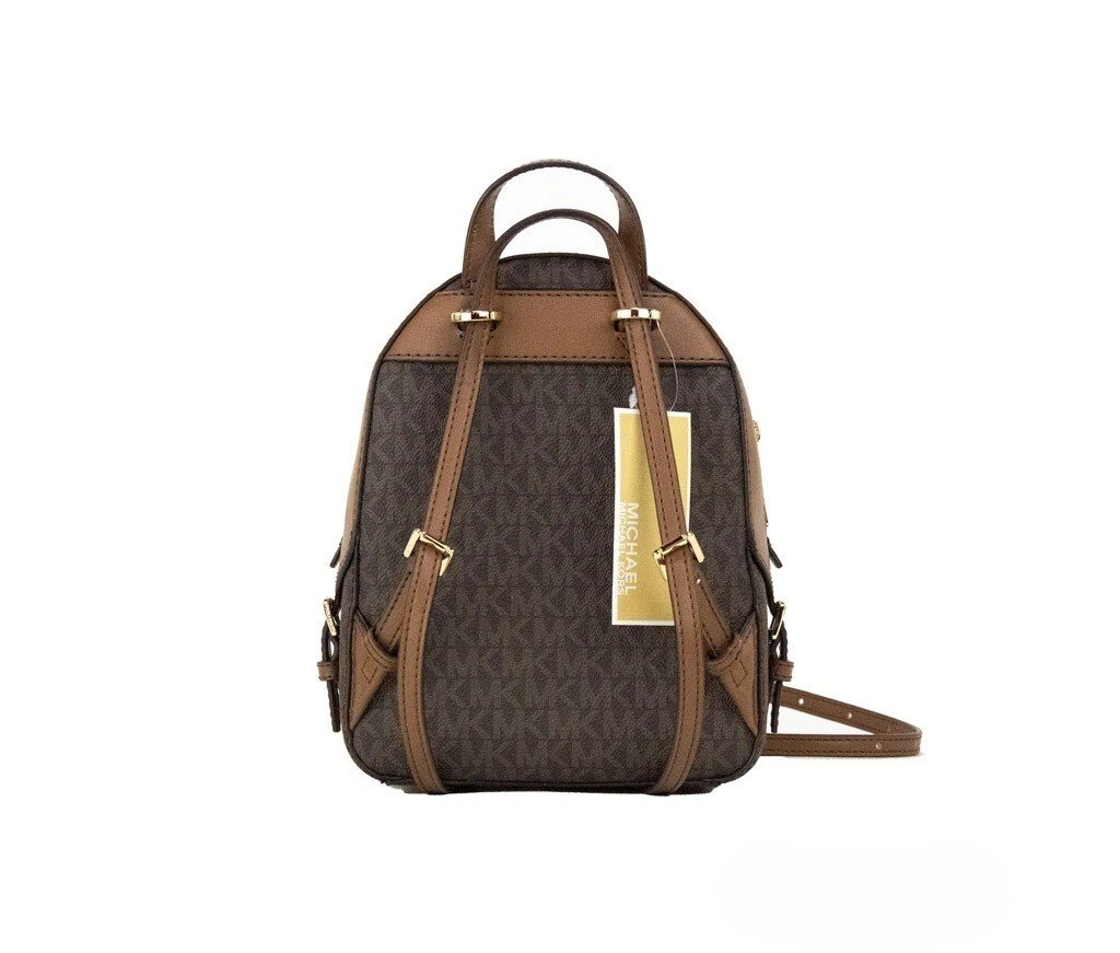 Michael kors ruda mini kuprinė su užtrauktuku - Image 3