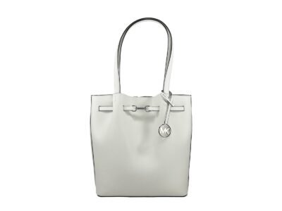 Michael kors didelė balta odinė rankinė