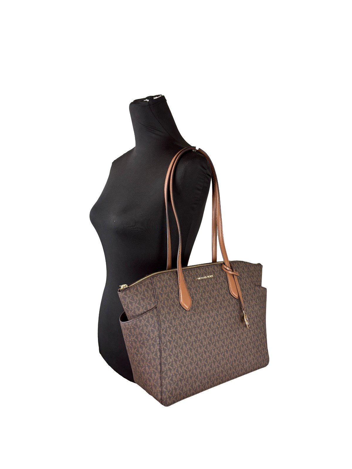 Michael kors marilyn vidutinė rankinė ruda - Image 4