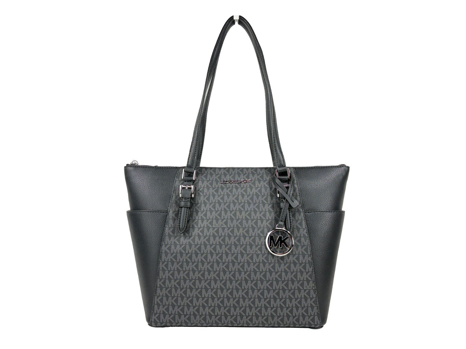 Michael kors charlotte odinė rankinė su užtrauktuku