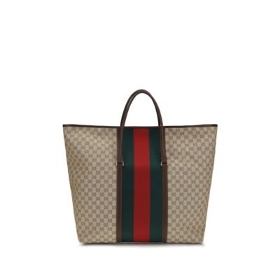 Beige Fabric Shoulder Bag