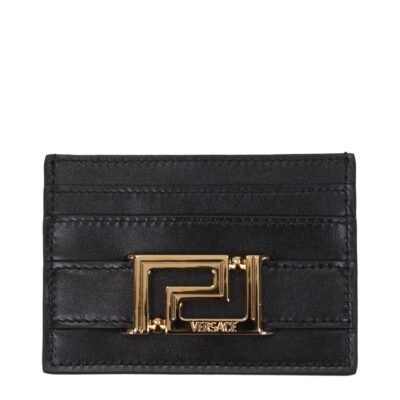 Black Leather Cardholder