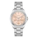 Pilkas nerūdijančio plieno laikrodis