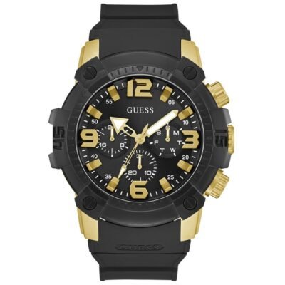 Black Synthetic Sport Watch