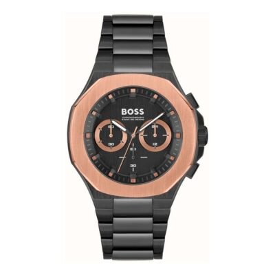 Black Stainless Steel Bracelet Watch