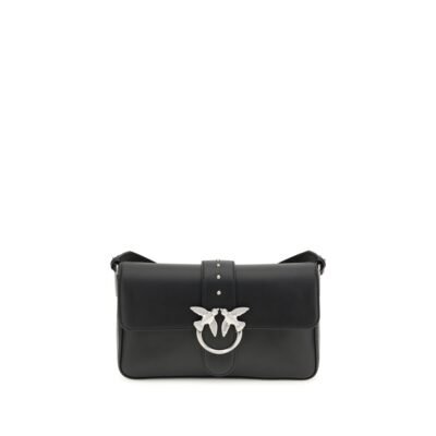 Black Leather Shoulder Bag