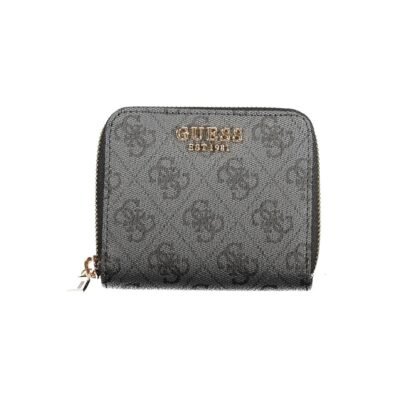Black Polyethylene Women Wallet