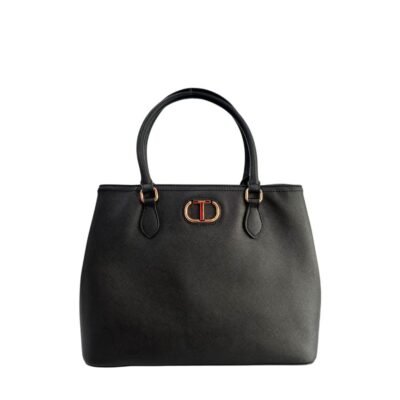 Yellow Polyurethane Women Shoulder Bag