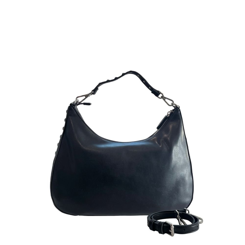 Juoda moteriška rankinė iš dirbtinės odos - Image 3