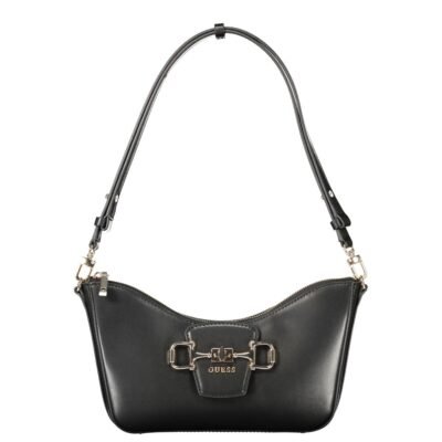 Beige Polyurethane Women Handbag