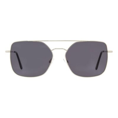 Silver Metal Sunglasses