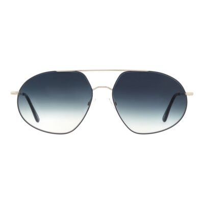 Silver Metal Sunglasses