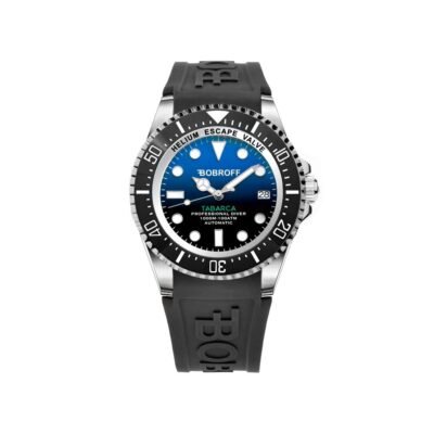 Black Rubber Sport Watch