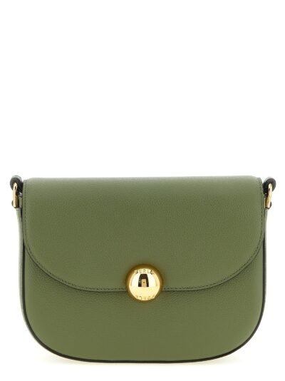 Bicolor Calfskin Crossbody Bag