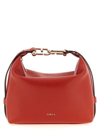 Multicolor Calfskin Shoulder Bag