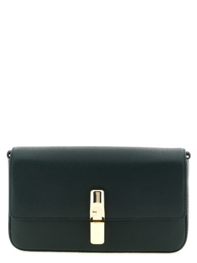 Bicolor Calfskin Crossbody Bag