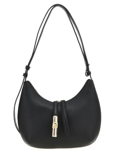 Black Leather Shoulder Bag