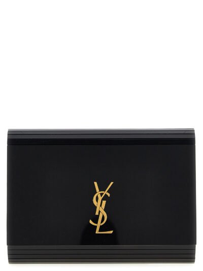 Black Plexiglass Crossbody Bag