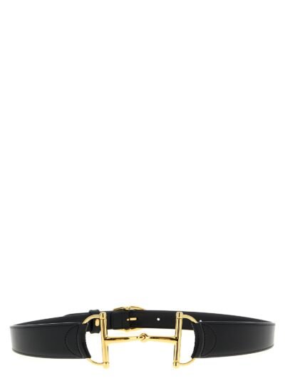 Black Calfskin Regular Belt