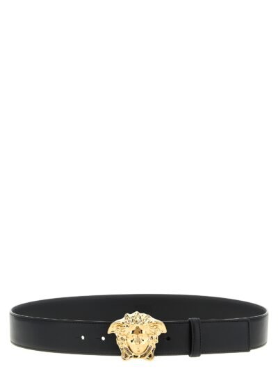 Black Calfskin Regular Belt