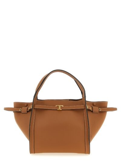 Brown Calfskin Tote Bag