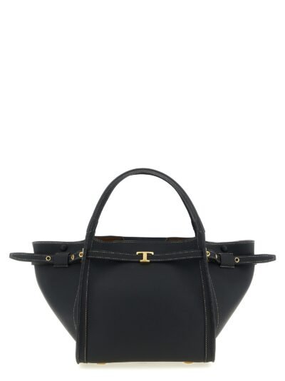 Black Calfskin Tote Bag