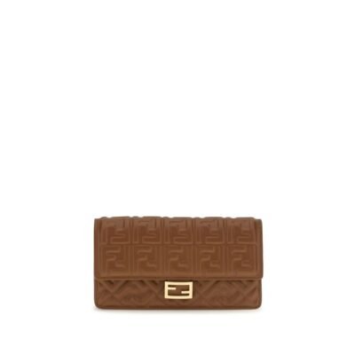 Brown Calf Leather Bos Taurus Wallet