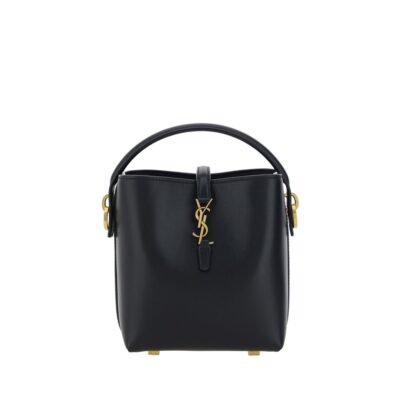 Black Calf Leather Bos Taurus Shoulder Bag