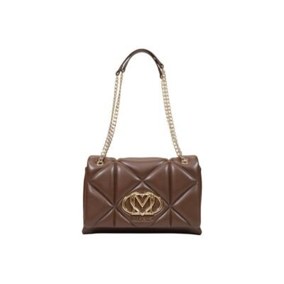 Brown Polyethylene Handbag