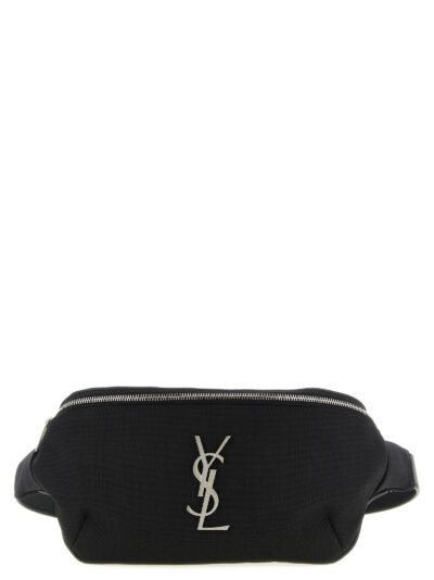 Black Lamb Leather Crossbody Bag