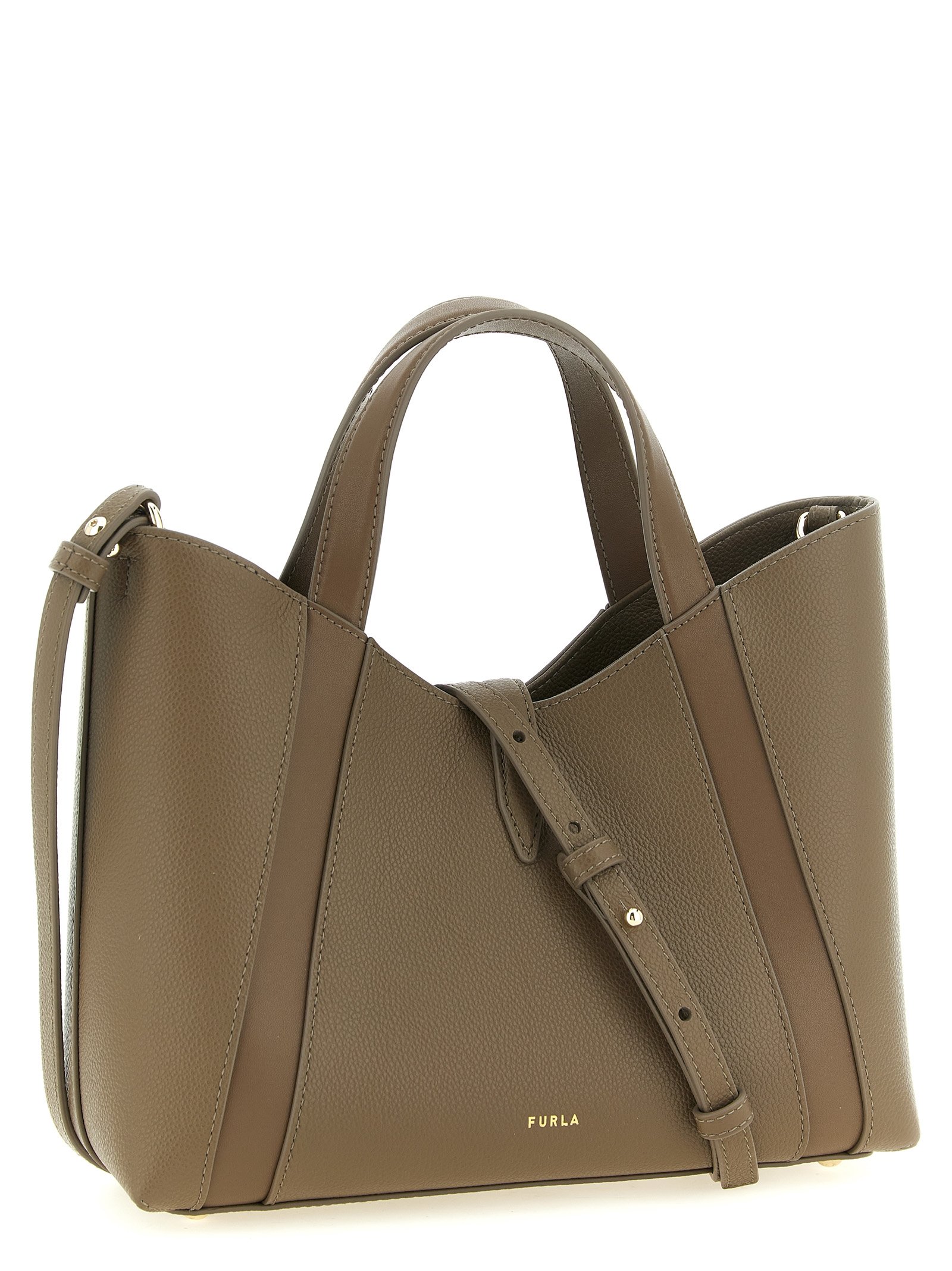 Gray Calfskin Tote Bag - Image 2