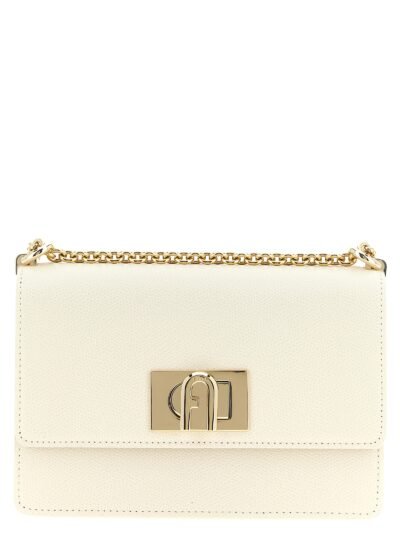 White Calfskin Crossbody Bag