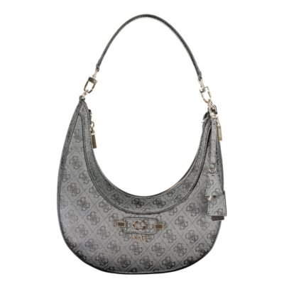Black Polyurethane Women's Bag