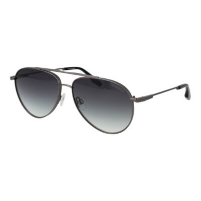 Gray Stainless Steel Sunglasses