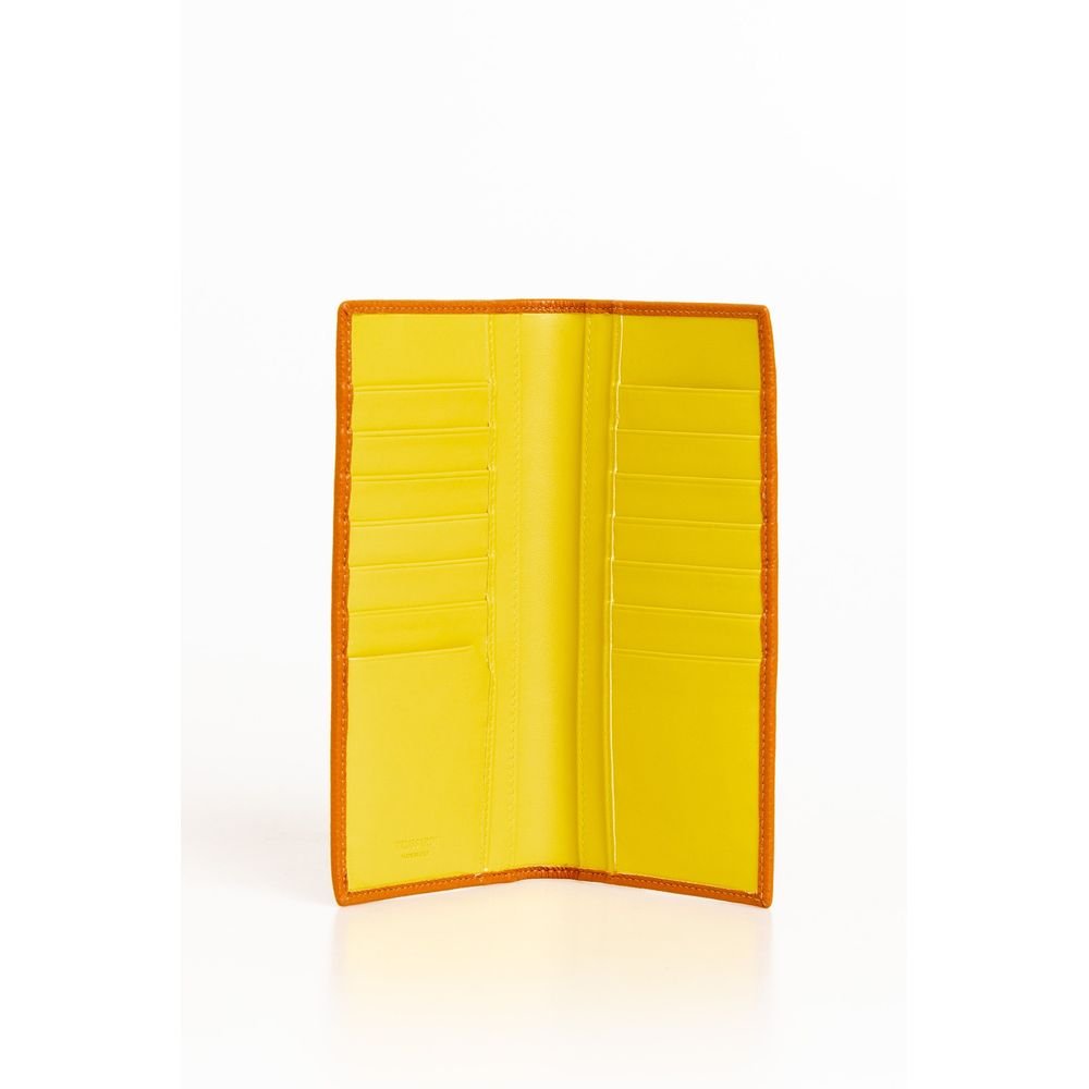 Ruda vyriška odinė piniginė - Image 3