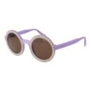 Violetiniai acetato akiniai nuo saulės