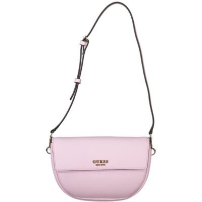 Rosa Poliuretano Women Handbag