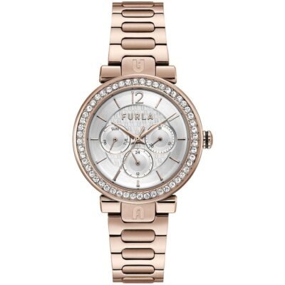 Multicolor Stainless Steel Dress Watch