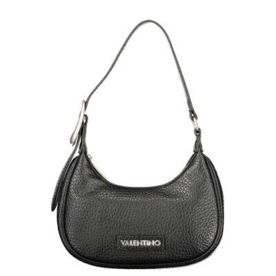 Black Polyurethane Women's Bag