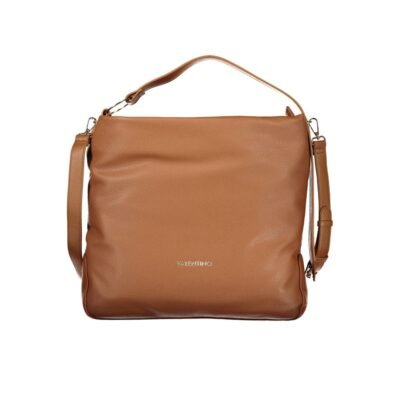 Brown Polyurethane Women's Bag