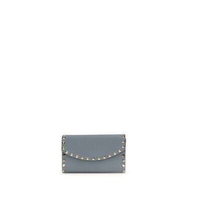 Blue Calf Leather Bos Taurus Wallet