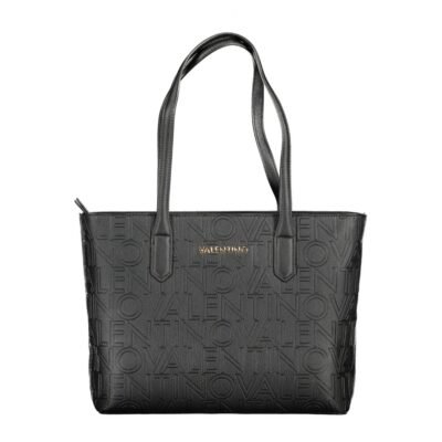 Black Polyurethane Women's Bag