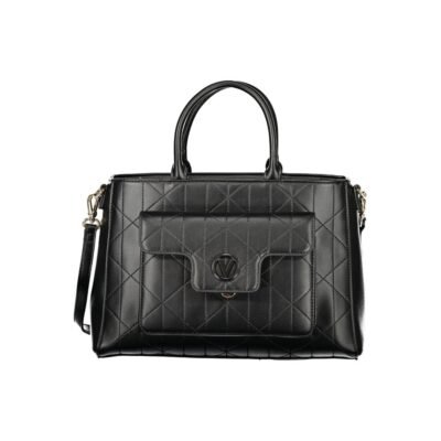 Black Polyurethane Women's Bag