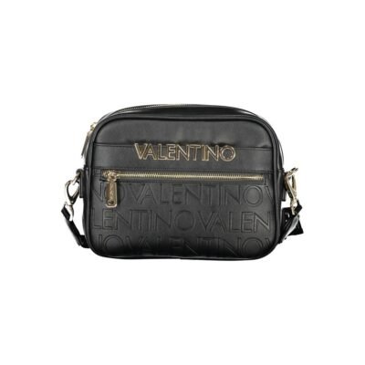 Black Polyurethane Women's Bag