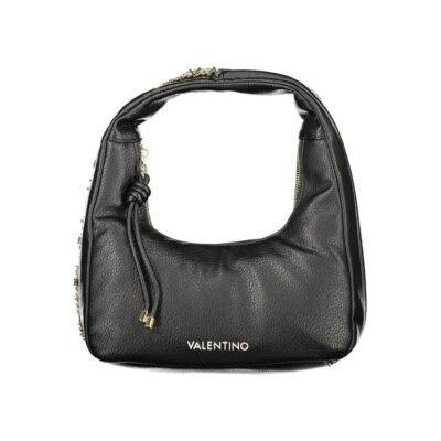 Black Polyurethane Women's Bag